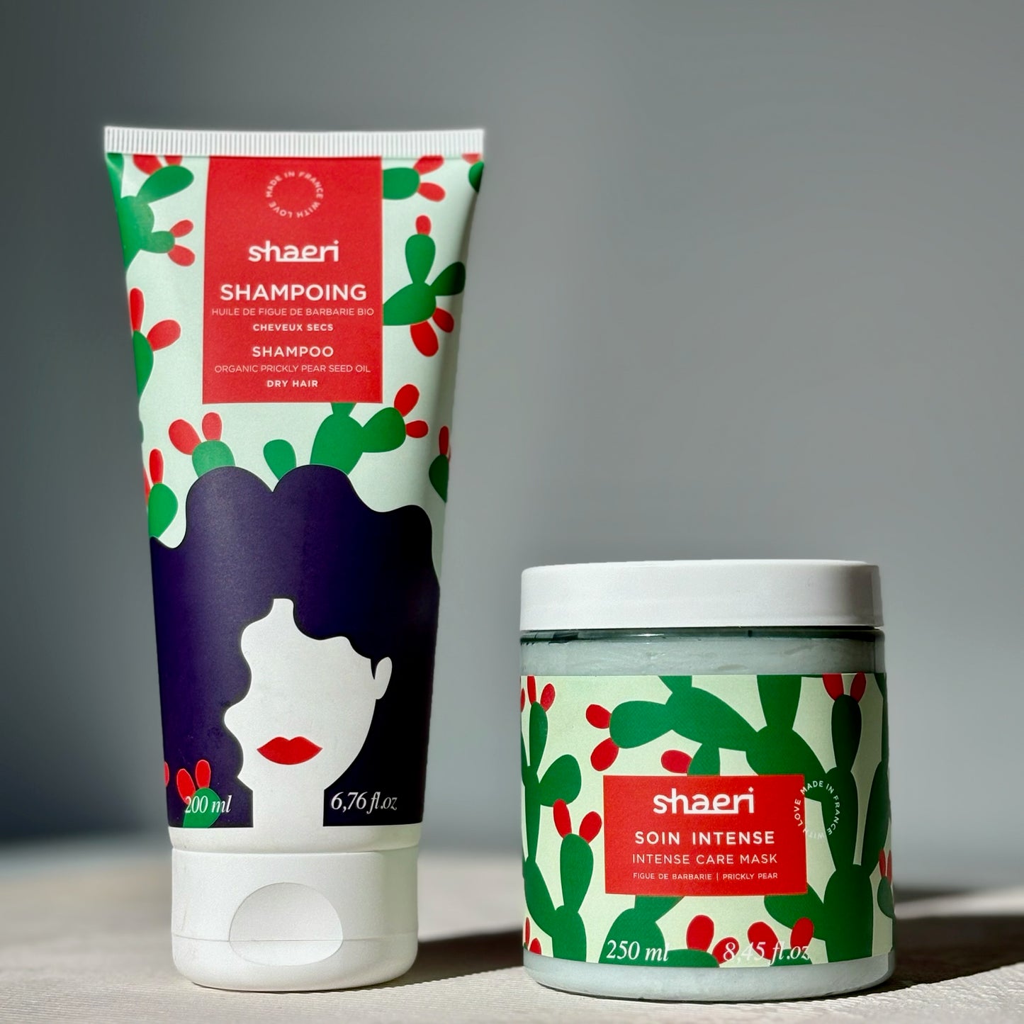 shampoing nourissant et soin masque intense