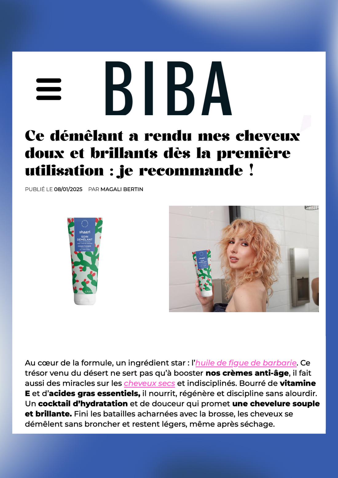 Biba Magazine 08/01
