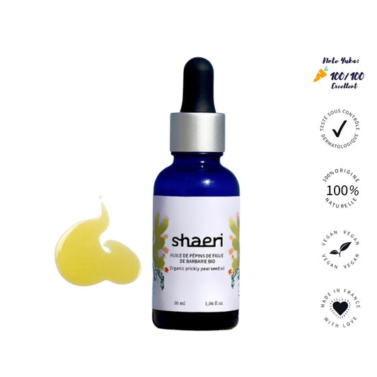 Organic prickly pear seed oil