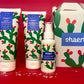 Trio de produits capillaires Shaeri à la figue de barbarie : shampoing pour cheveux normaux à gras, soin démêlant pour tous types de cheveux et soin quotidien sans rinçage, pack clean beauty fabriqué en France avec ingrédients naturels.