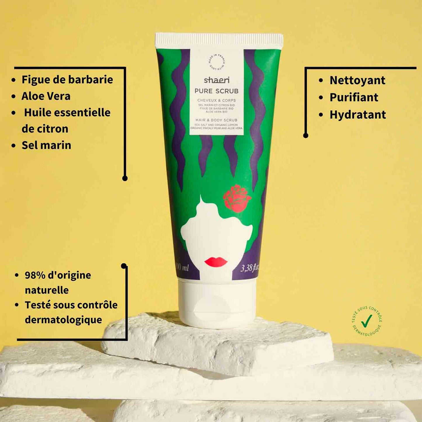 Pure Scrub detoxifying for the scalp