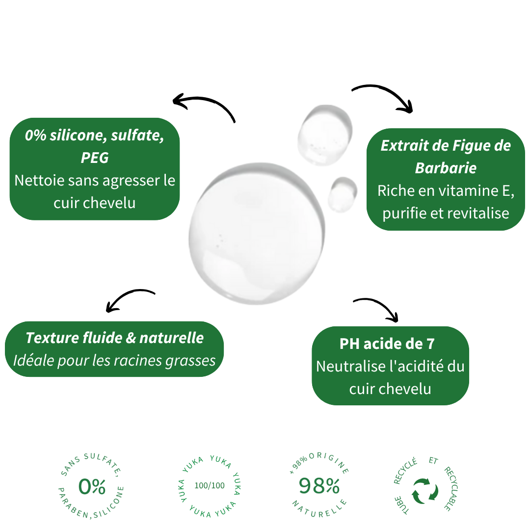 Purifying Shampoo with Prickly Pear – Oily-Prone Hair